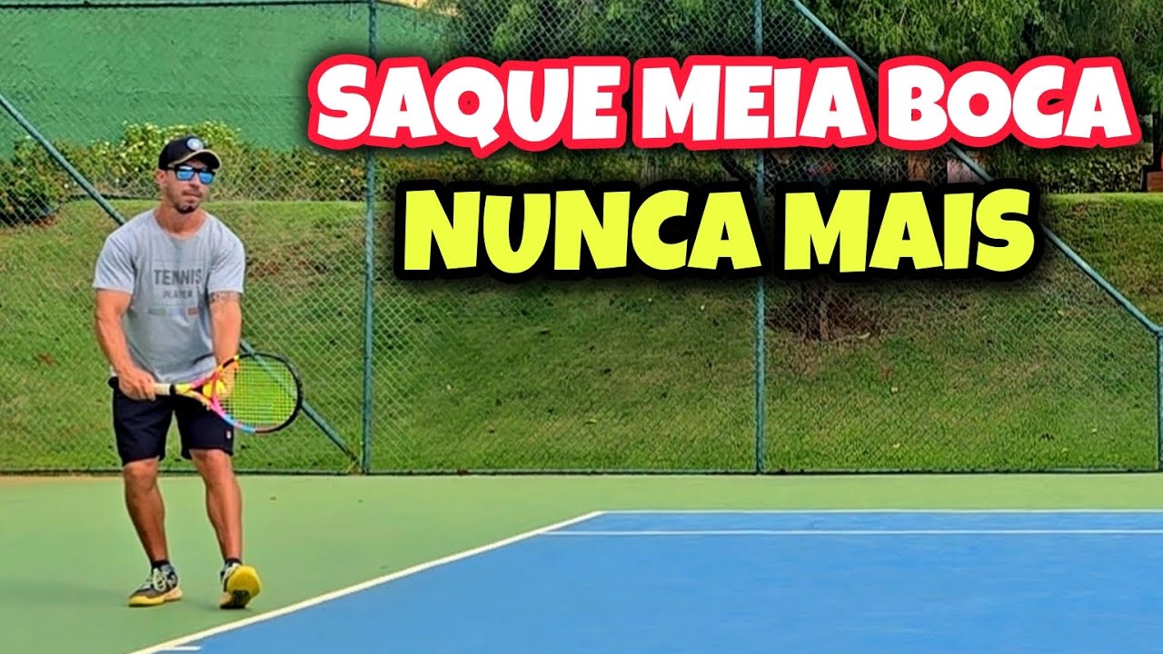 COMO MELHORAR O SAQUE DO TENISTA AMADOR COM BASICAMENTE DOIS AJUSTES (TÉCNICAS DO TÊNIS)