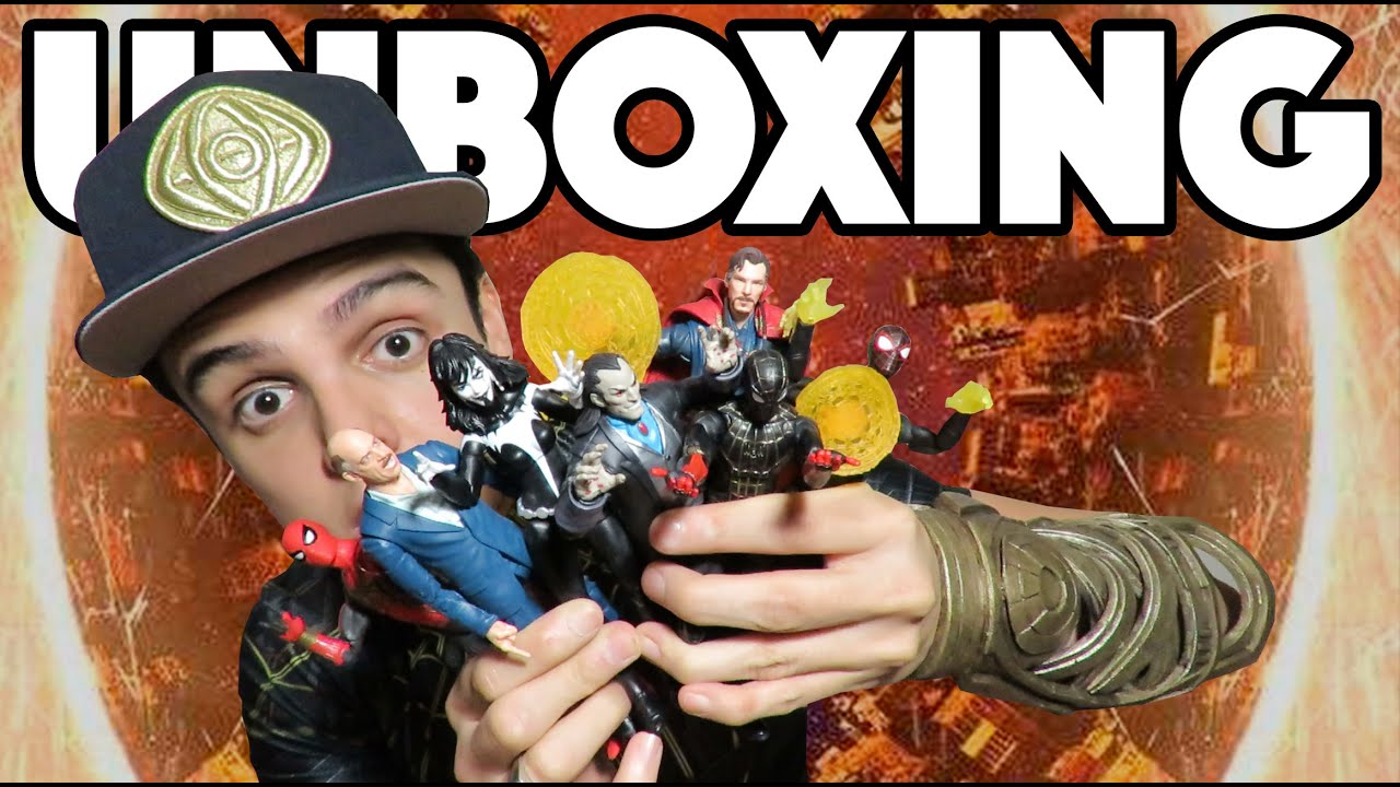 ¡ABRIENDO MARVEL LEGENDS DE SPIDERMAN NO WAY HOME! / NAVY