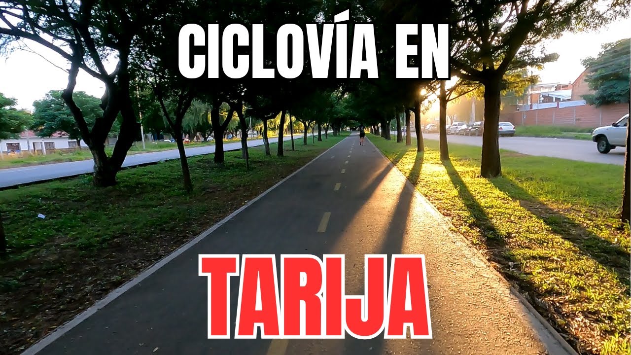 Así es la Ciclovía en TARIJA | Ciclovía - TARIJA - BOLIVIA | Recorriendo la CICLOVÍA EN TARIJA