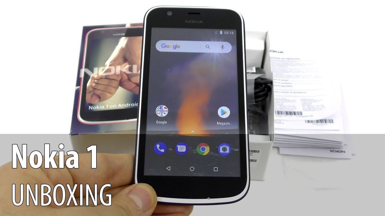 Nokia 1 Unboxing (Most Affordable Android Oreo Phone/ Android Go)