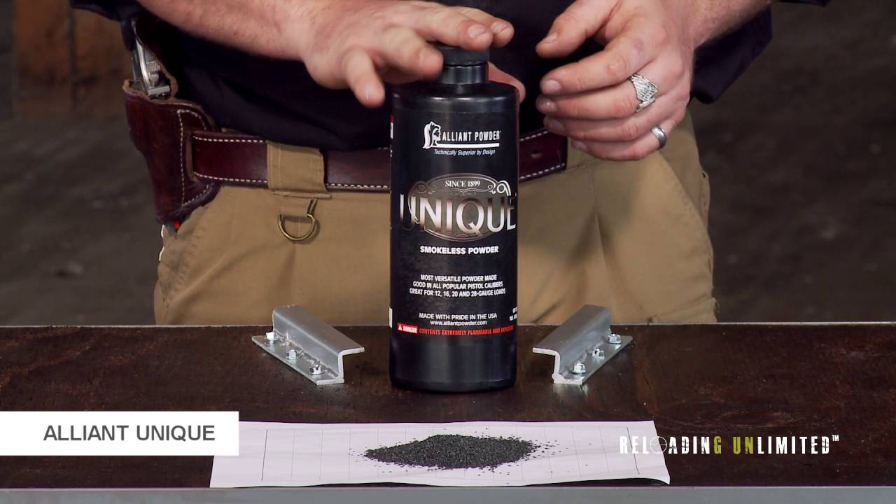 Alliant Unique at Reloading Unlimited