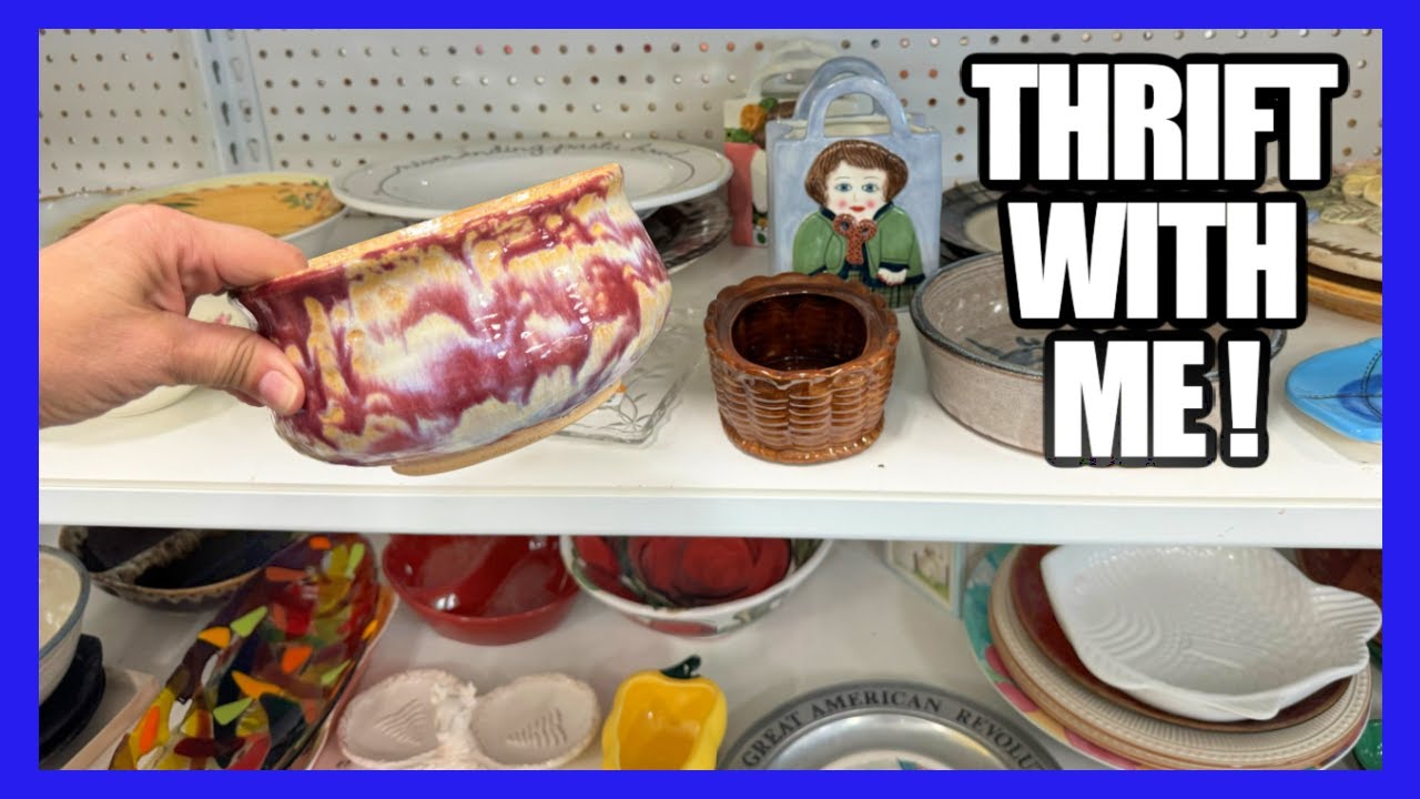 LET'S GO THRIFTING! THRIFTING at Goodwill & HAUL! Thrifting 2024 #30
