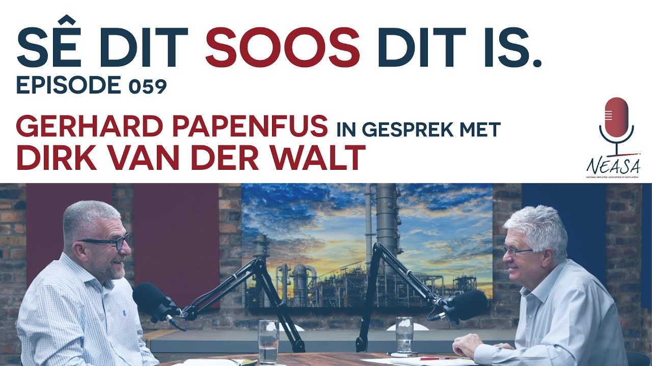 Sê Dit Soos Dit Is: Episode 59 - Dirk van der Walt