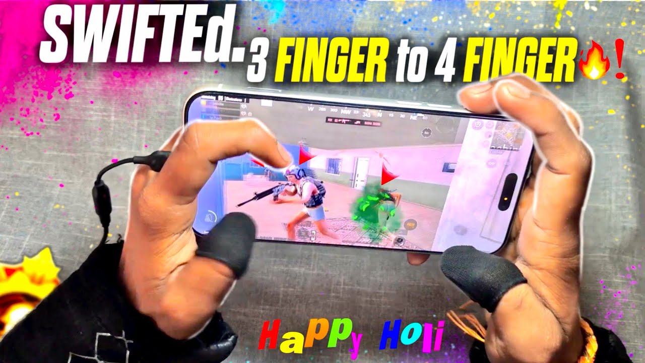 Finally I’m Back After 1 month ! 4 Finger + Full Gyro~Solo 1v4 Clutches ! Device~iPhone 17 Pro Max 