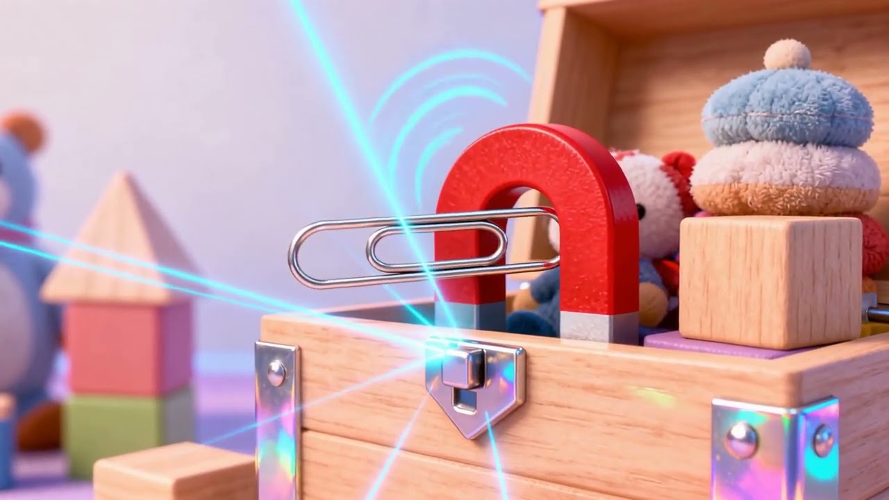 The Magnet's Special Power! 🧲 Science for Kids | Magic or Science?