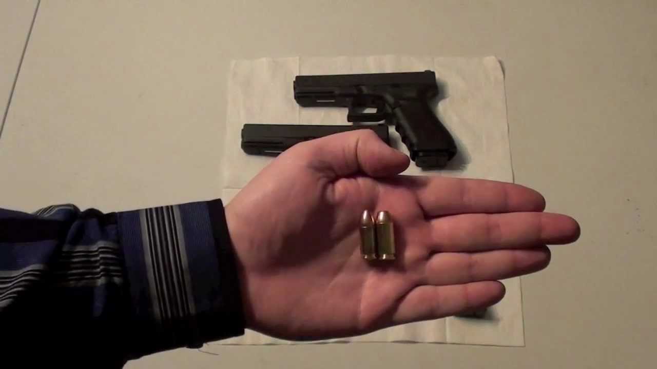 Glock 22 Gen4 compared with the Glock 17 Gen4, shooting, changing the parts - function test