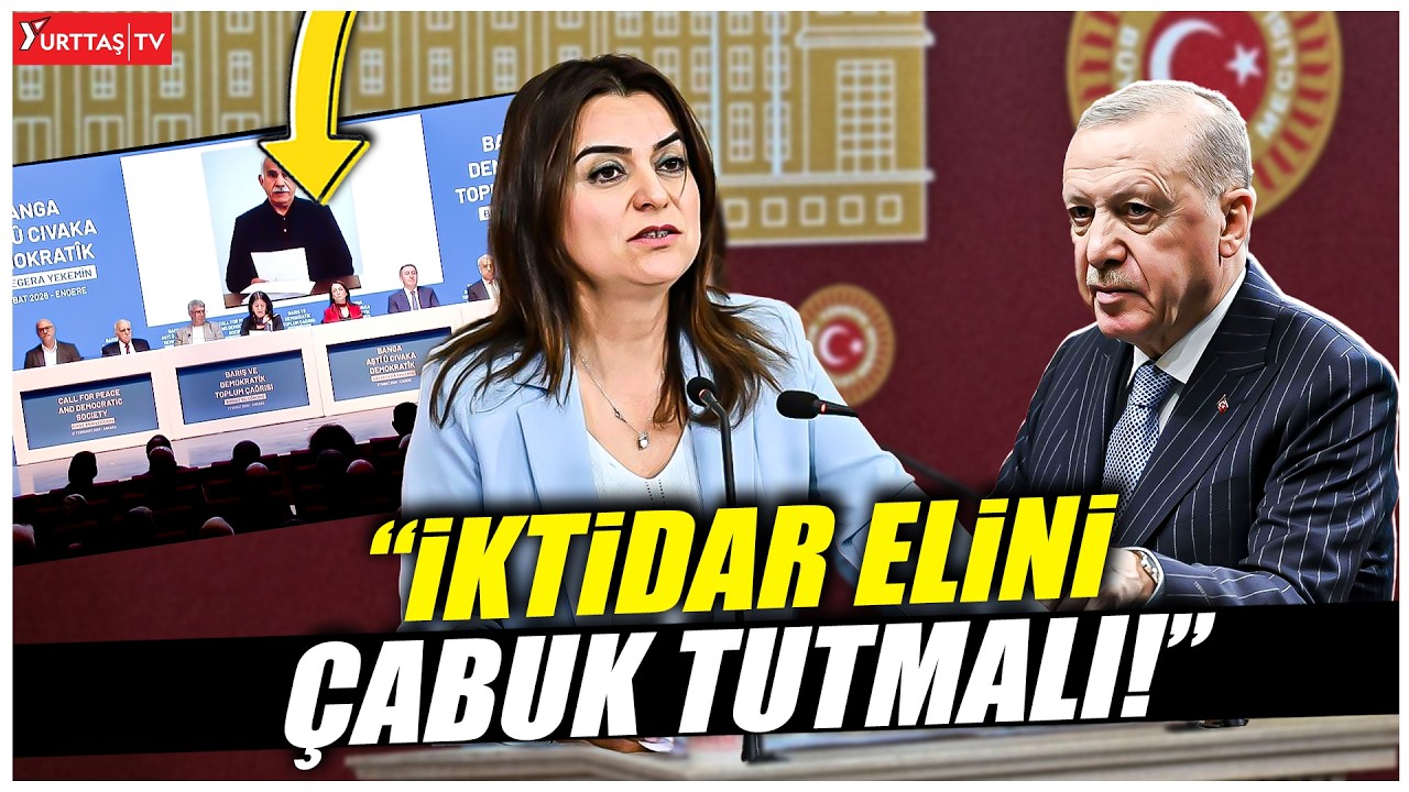 DEM Parti Grup Başkanvekili Gülistan Kılıç Koçyiğit konuşuyor! #canlıyayın
