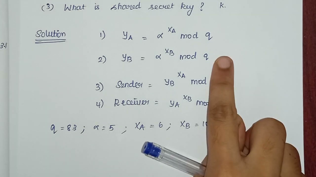 Алгоритм Диффи-Хеллмана, модуль 3, криптография, университет Анны