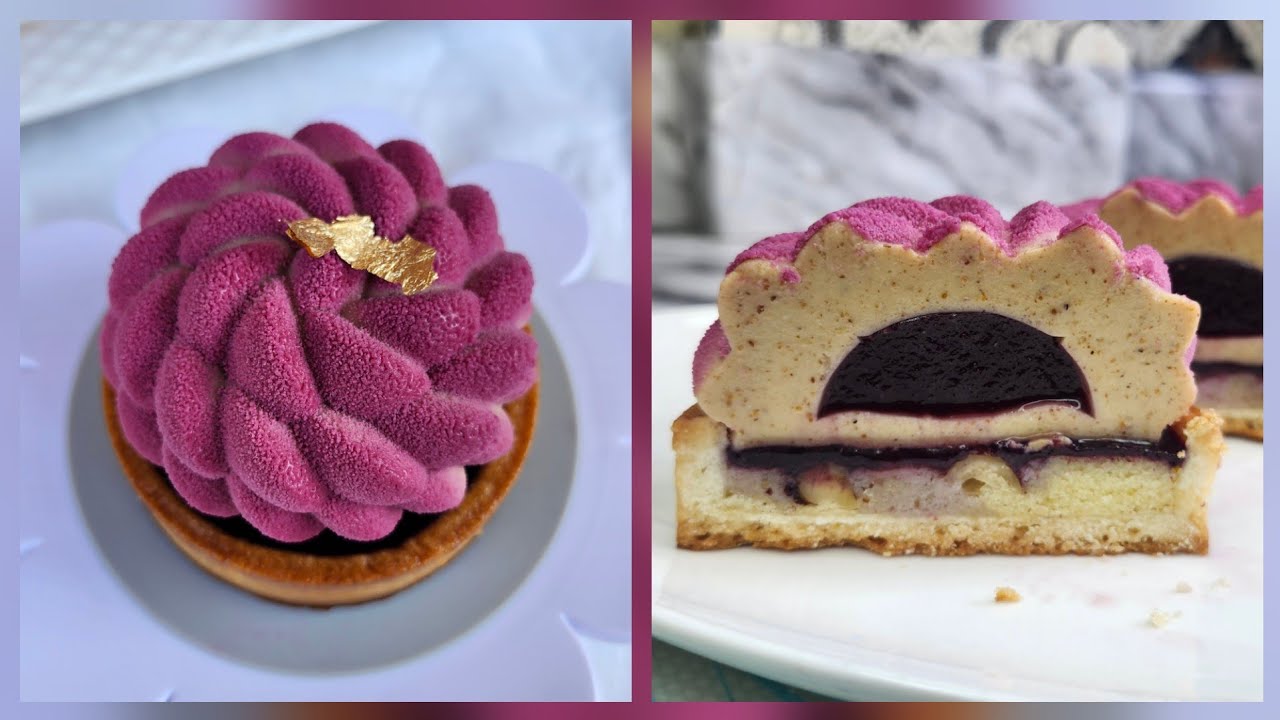 تارتولات قمة في البنة بذوق البندق والبلوات //Tartelettes aux Bleuets et Noisettes