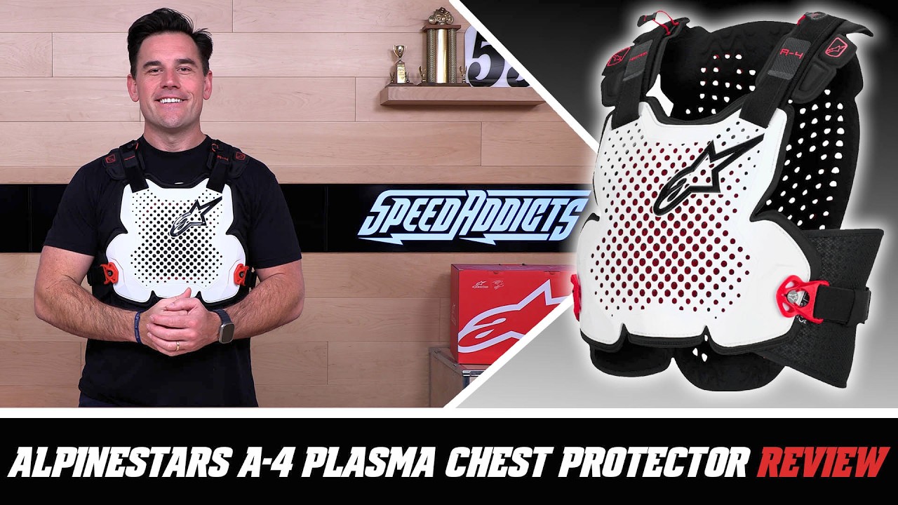 Обзор защиты груди Alpinestars A-4 Plasma на SpeedAddicts.com