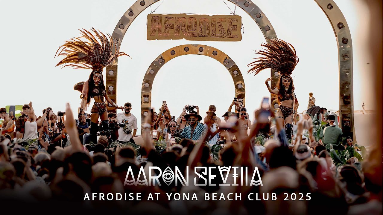 Aaron Sevilla Live at Yona Beach Club: AFRODISE - Afrohouse Latin House DJ Set in the Rain!