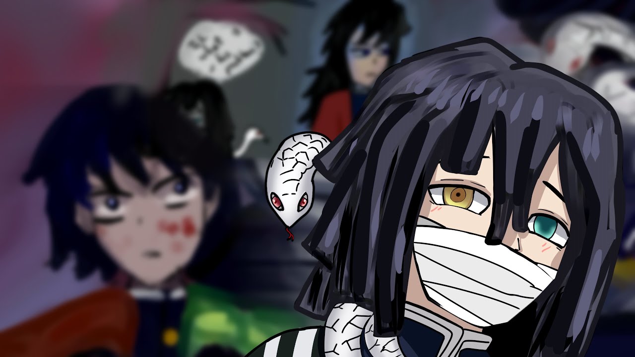 I’ll always look out for you… • Art • Iguro Giyu relationship • KNY •Iguro Angst? Giyu angst? Fluff 