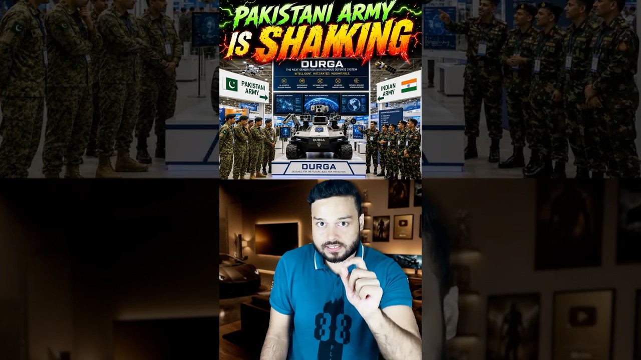 Pakistan Army is &lsquo;Shaking&rsquo; After Indian Army Announced DURGA LASER Tech! #shorts