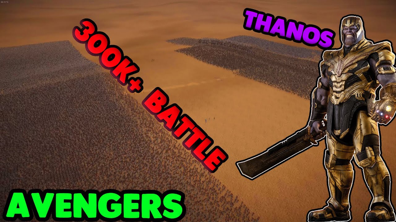 THANOS ARMY VS AVENGERS ARMY | Ultimate Epic Battle Simulator 2