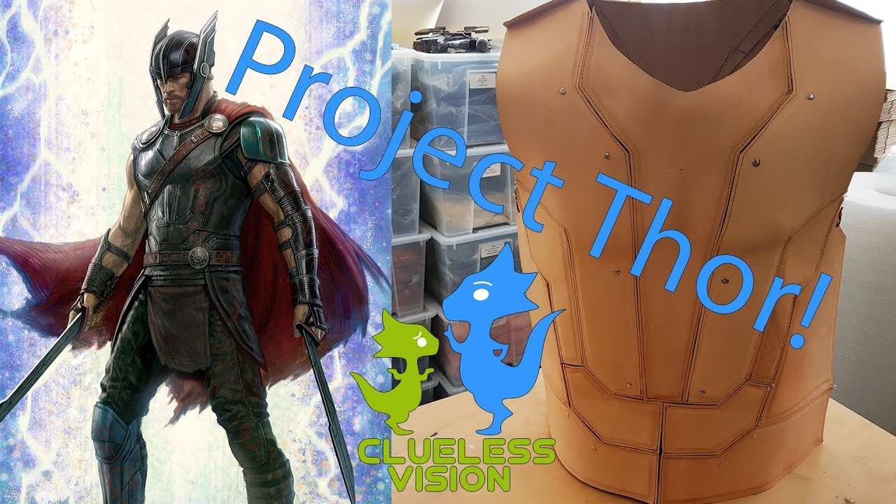 Thor Ragnarok Cosplay Part 1! Leather Chest Armor