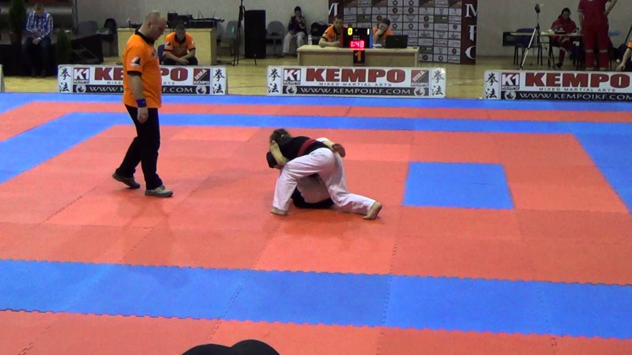 BICLEA DIANA la Campionatul Mondial de Kempo - ziua 1 - submission