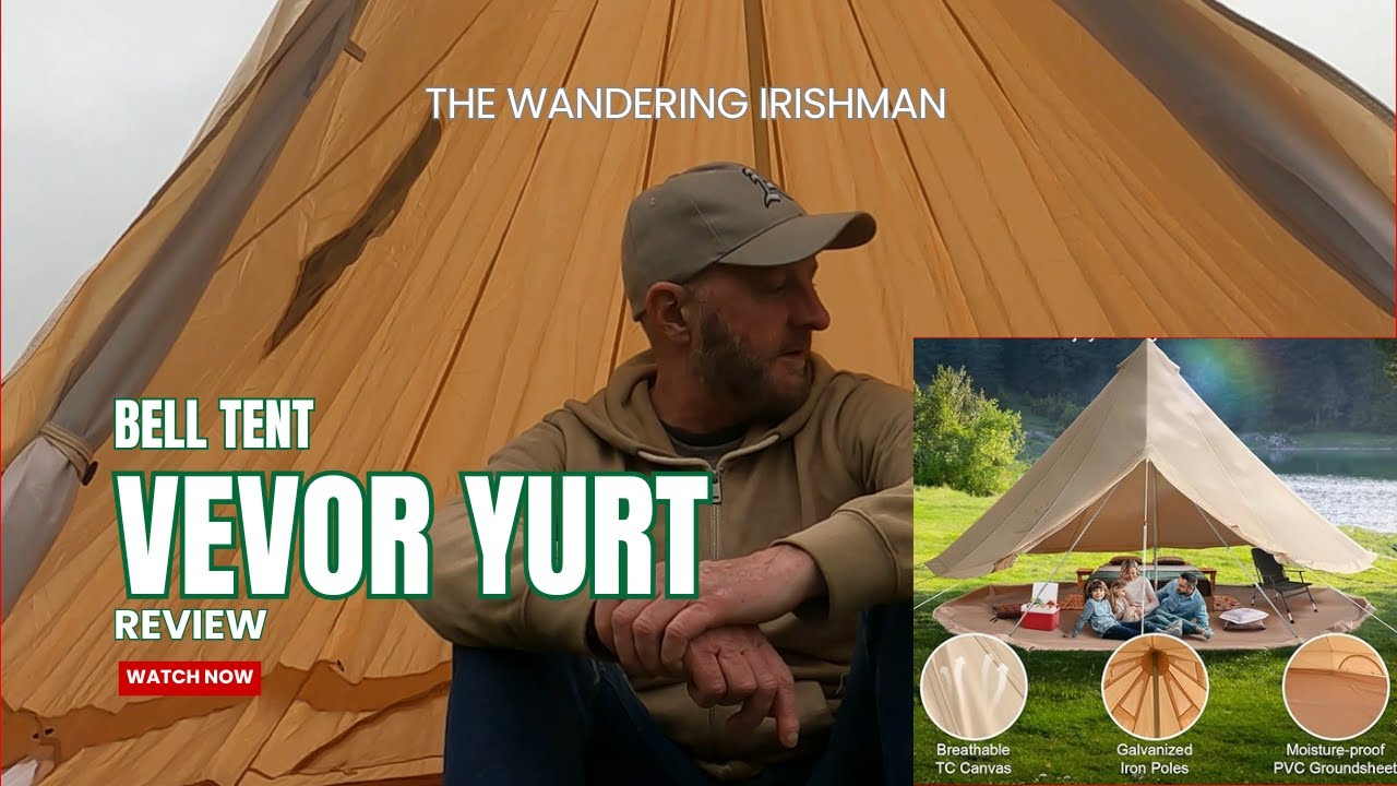 I Got a Yurt Bell Tent | Vevor Canvas Tent Yurt | Camping Gear Review