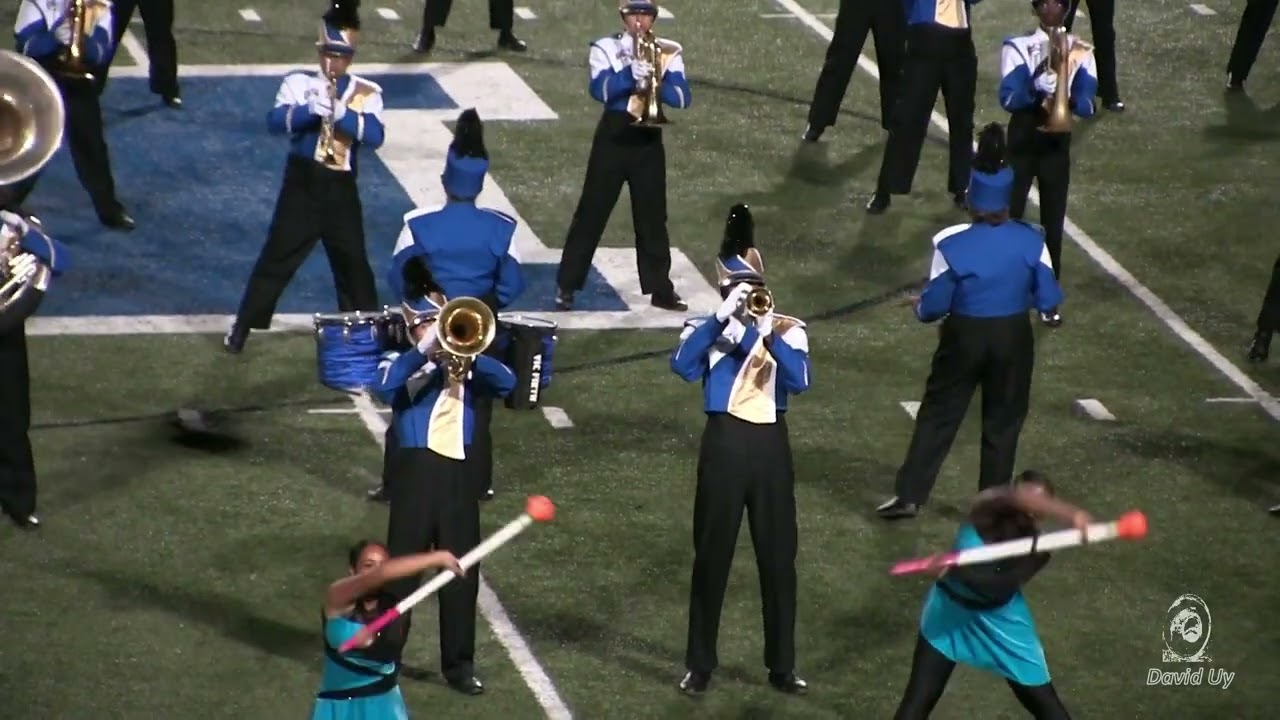 East Mecklenburg High School Marching Band at Mooresville High School 10/15/2022
