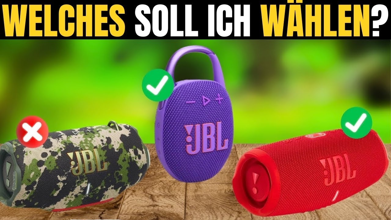 Die 4 Besten JBL-Lautsprecher im Preis-Leistungs-Verh&auml;ltnis 2026 [KAUF NICHT DAS FALSCHE MODELL]