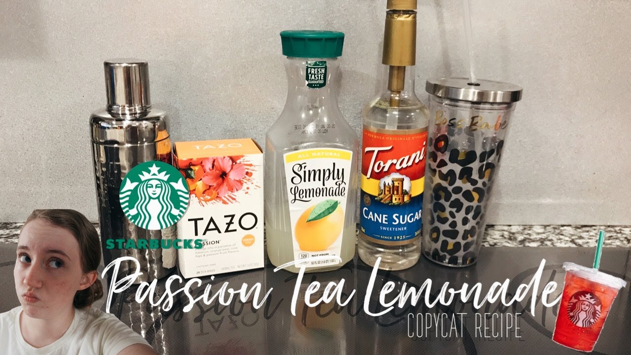 Starbucks Passion Tea Lemonade Recipe