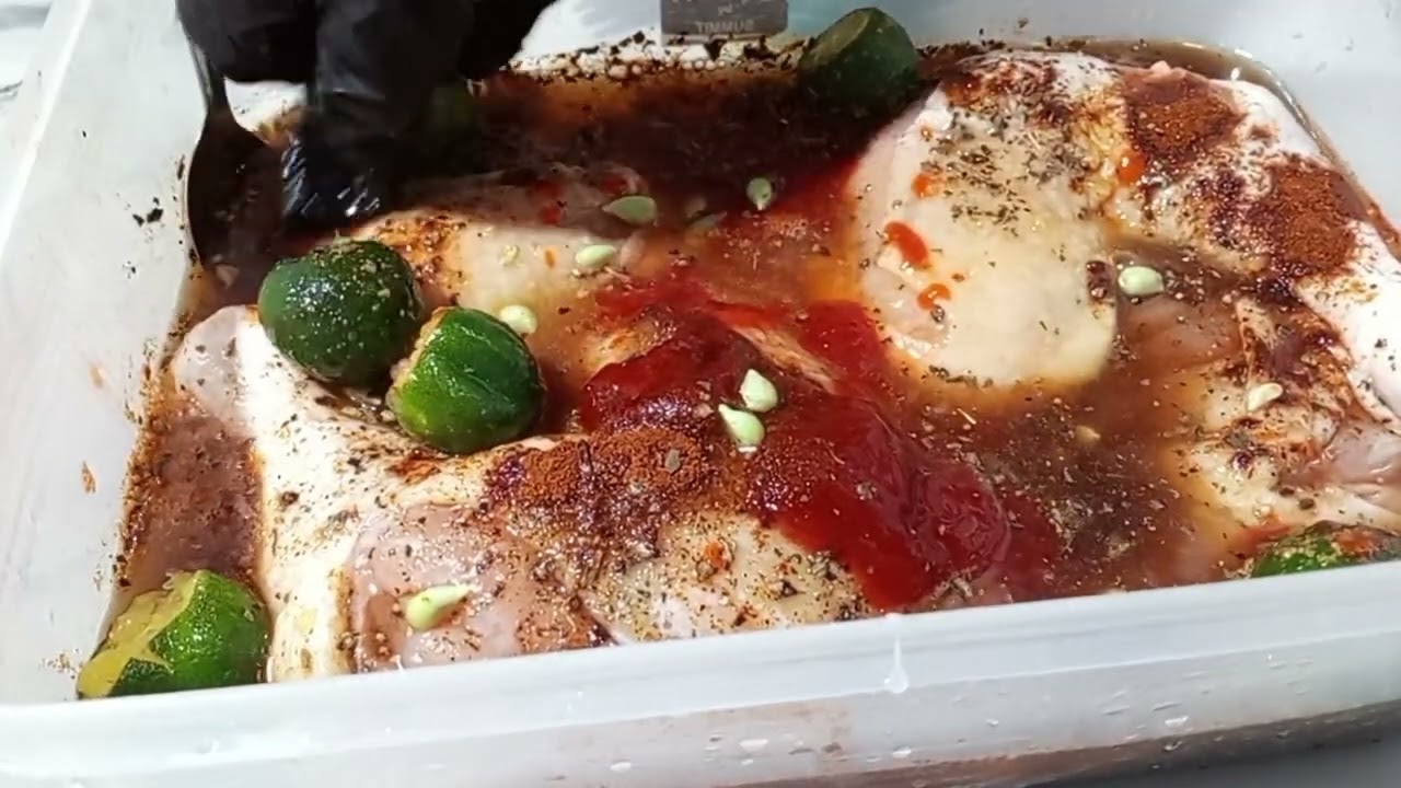 Cooking Marinated Chicken || Malyn's Craves