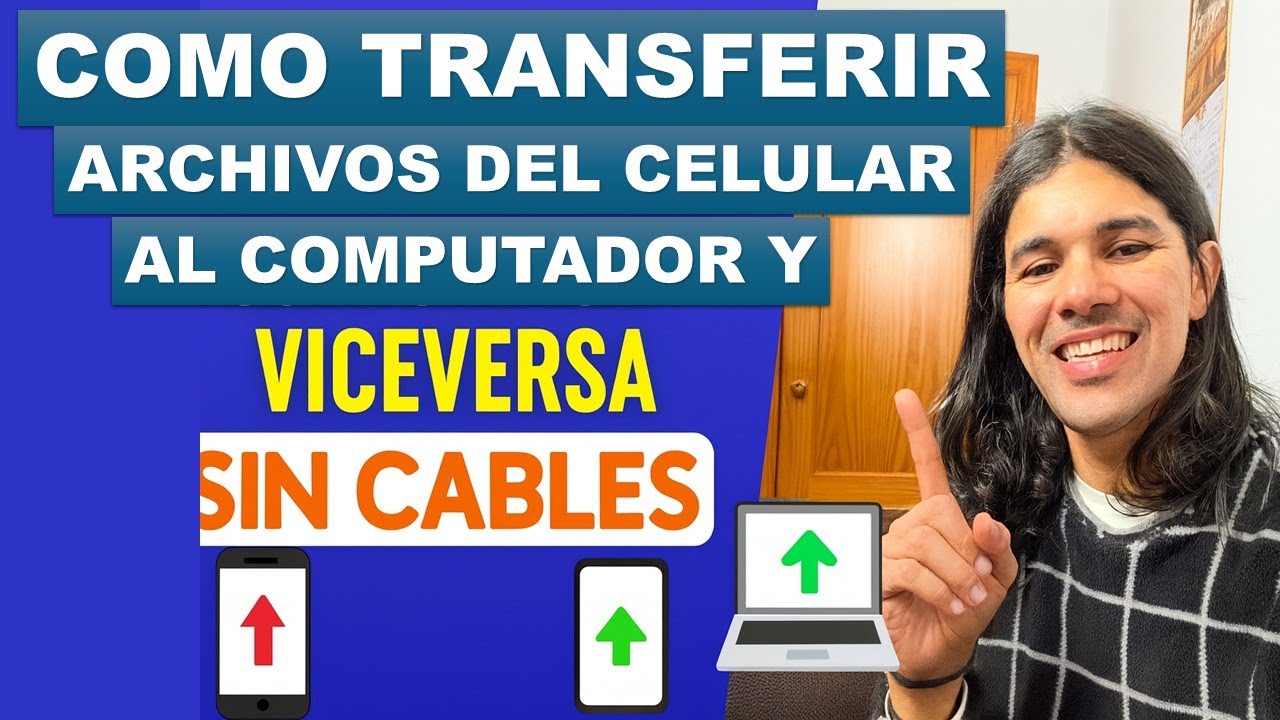 ¡TRANSFERENCIA DEFINITIVA! Pasa archivos del móvil (celular) al PC y viceversa SIN CABLES