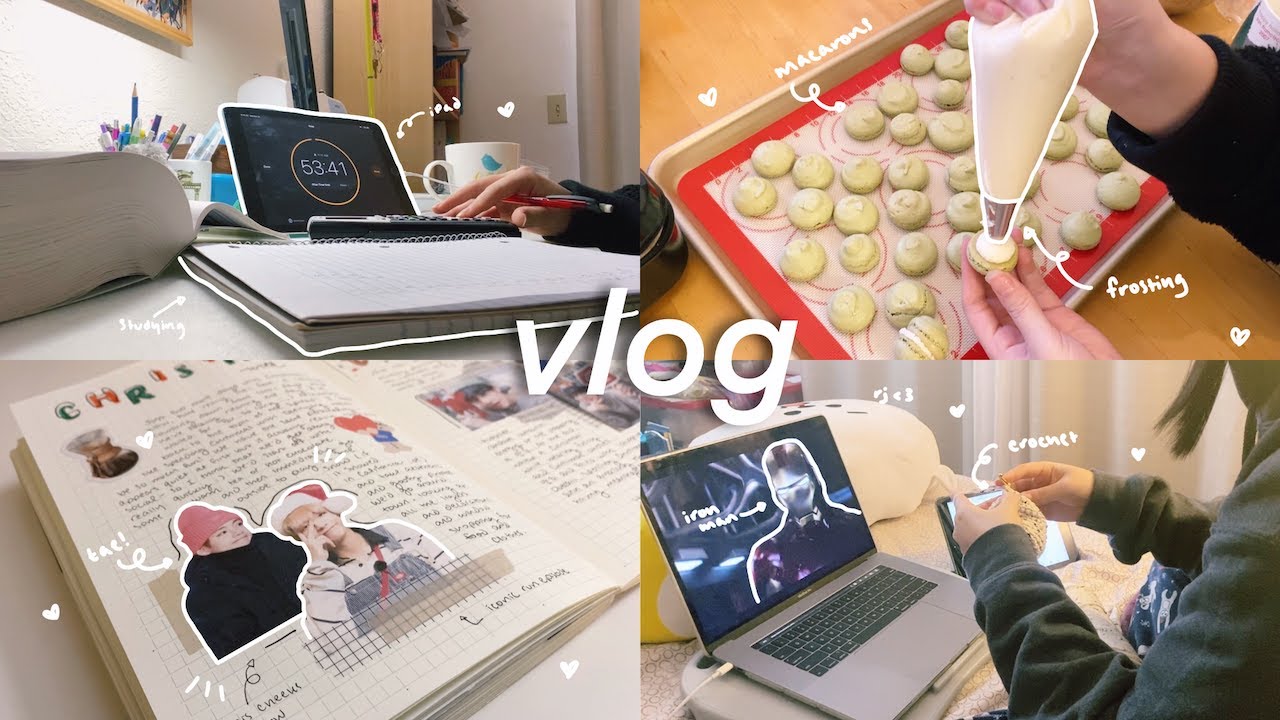 vlog 2: holiday break 🎄 | baking, journaling, making gifts