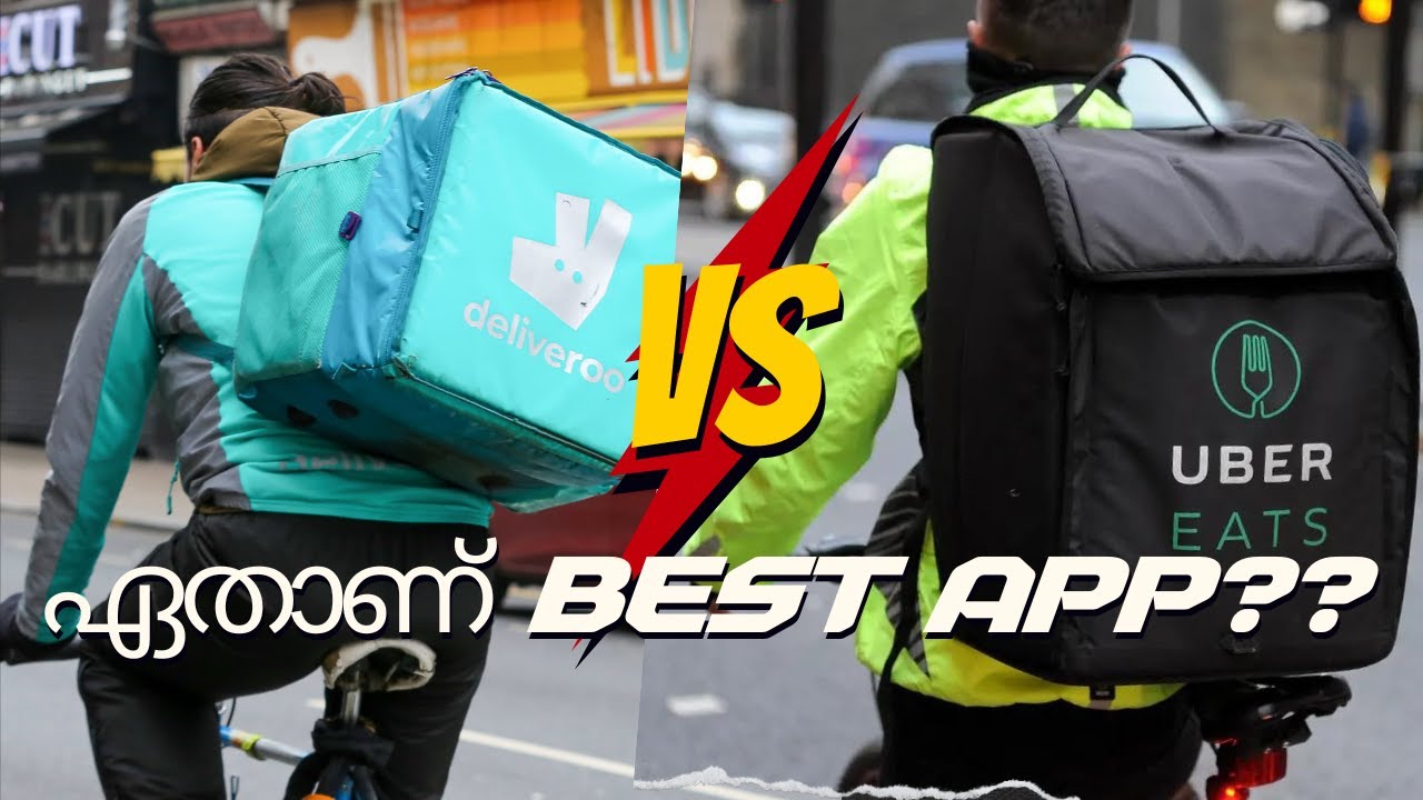 WHICH IS THE BEST APP FOR FOOD DELIVERY MALAYALAM ||DELIVERROO | UBER EATS #ukmalluvlog #parttimejob