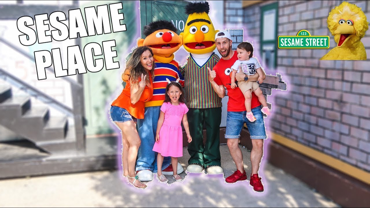 FIRST TIME AT SESAME PLACE!