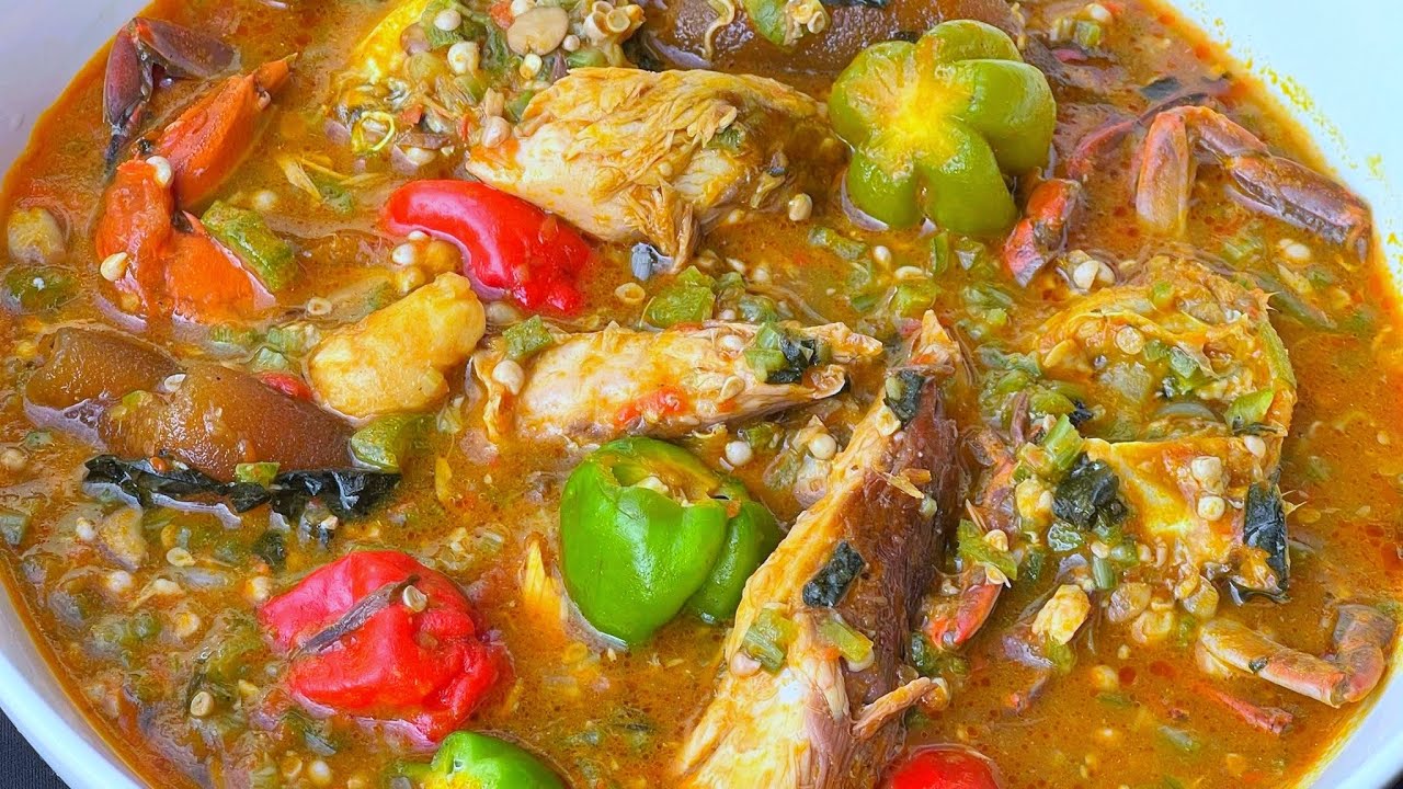 Sauce Gombo Africaine + Pâte Agbelimanwe | Recette Rapide, Simple et Délicieuse 😋🔥