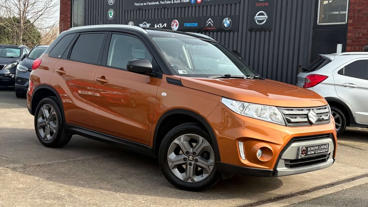 2016 (65) Suzuki Vitara SZ-T 1.6 5Dr in Solar Yellow. 41k Miles. 1 Owner. 10 Services. Sat Nav.£9750