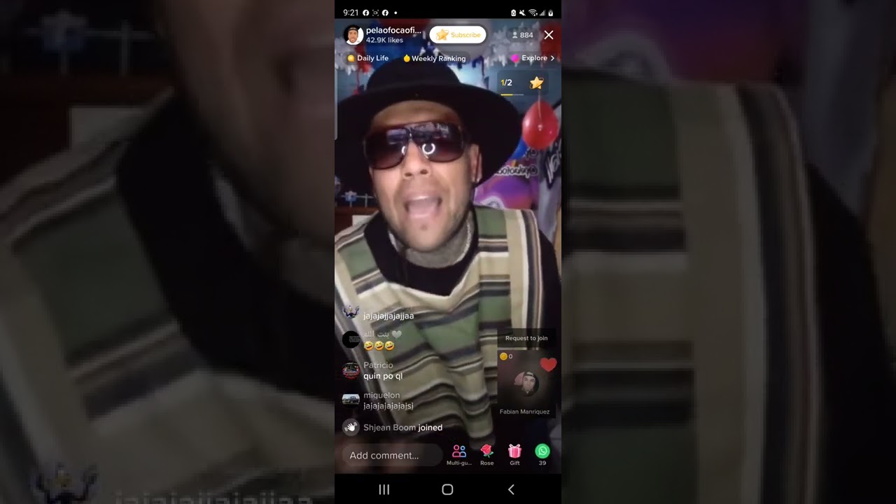 PRIMERA FONDA VIRTUAL DEL PELAO FOCA EN TIKTOK (5 de Sep 2022)