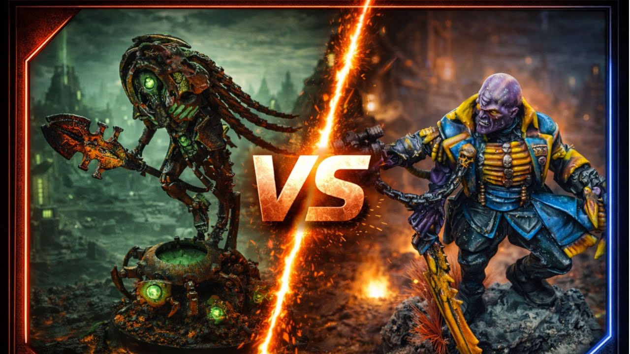 Necron Vs GSC - Demi finale Top 8 Warhammer 40K