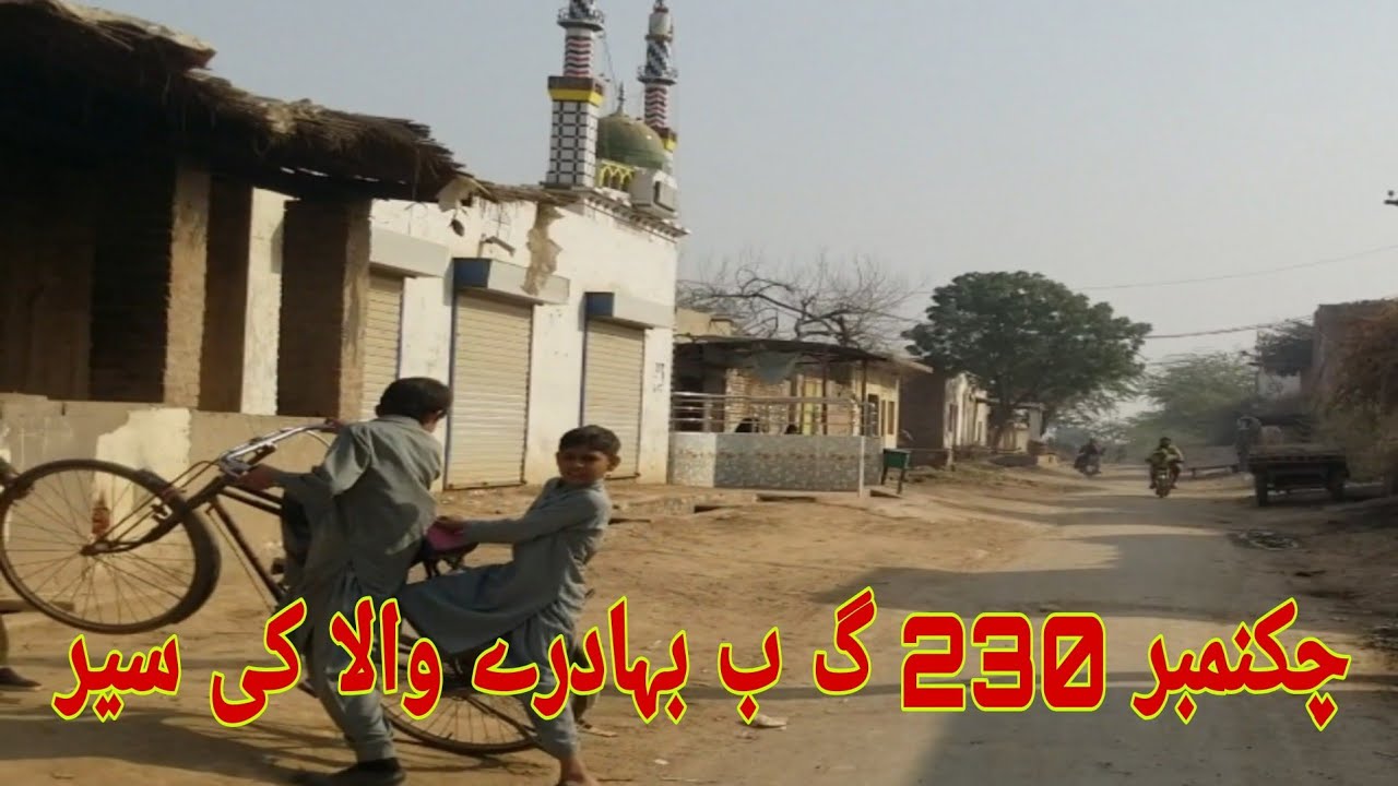 Chak no 230 gb Bahadre Wala :بہادرے والا:Jaranwala:Faisalabad