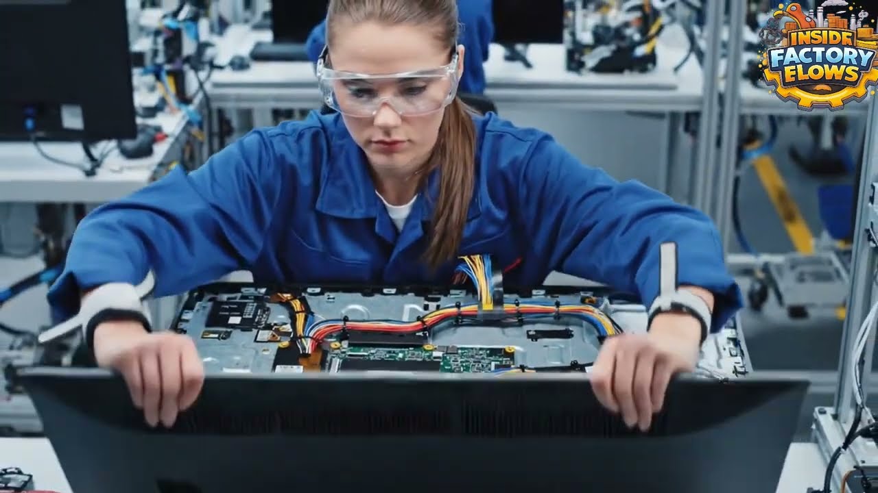 SAMSUNG TV Production Process: Inside the World’s Biggest Samsung TV Factory (Full Process)