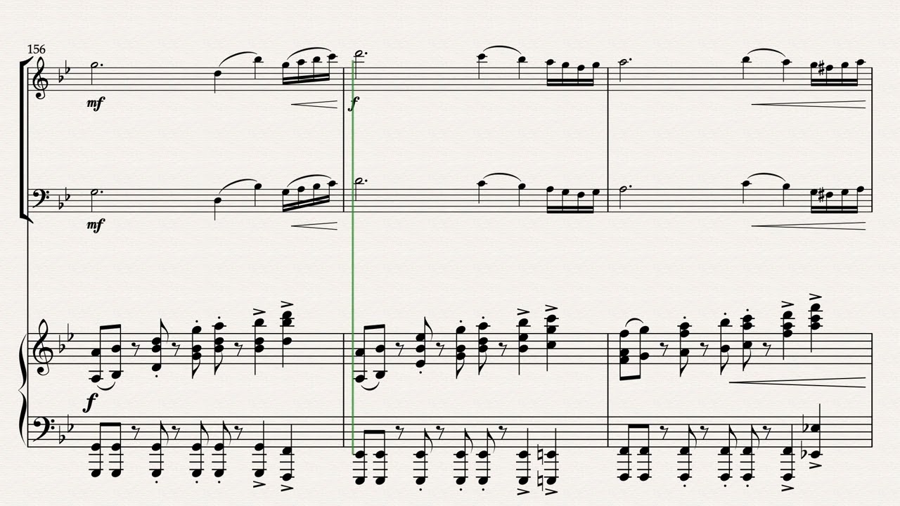 Piano Trio, Movement I