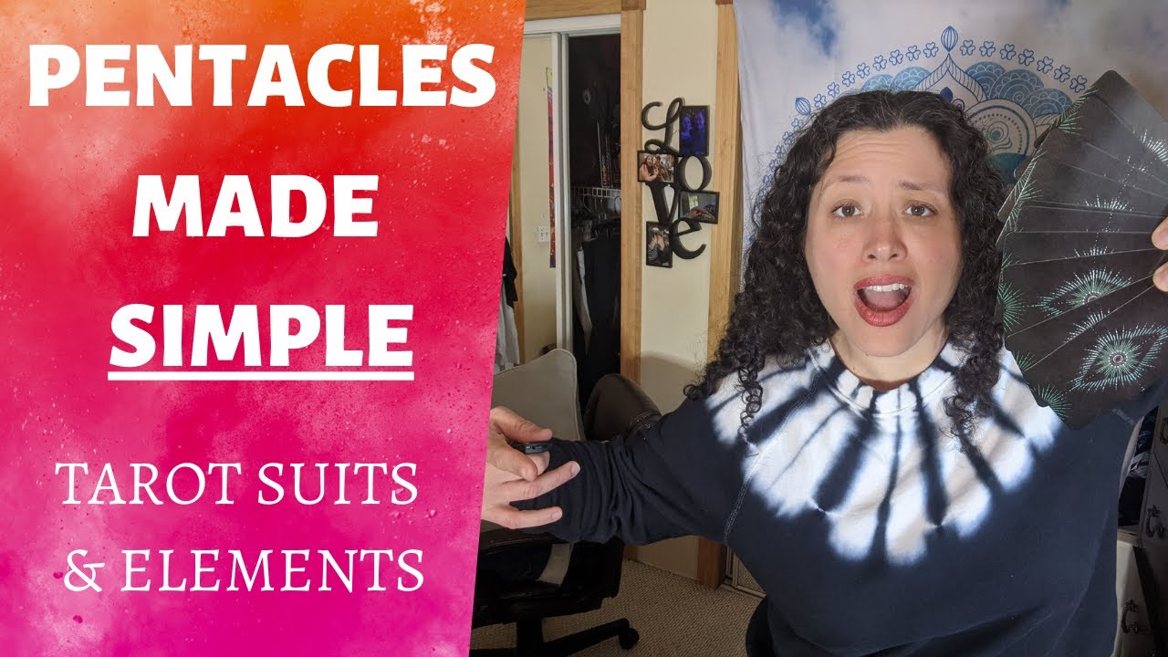 The PENTACLES tarot meaning made SIMPLE (Tarot SUITS and ELEMENTS)