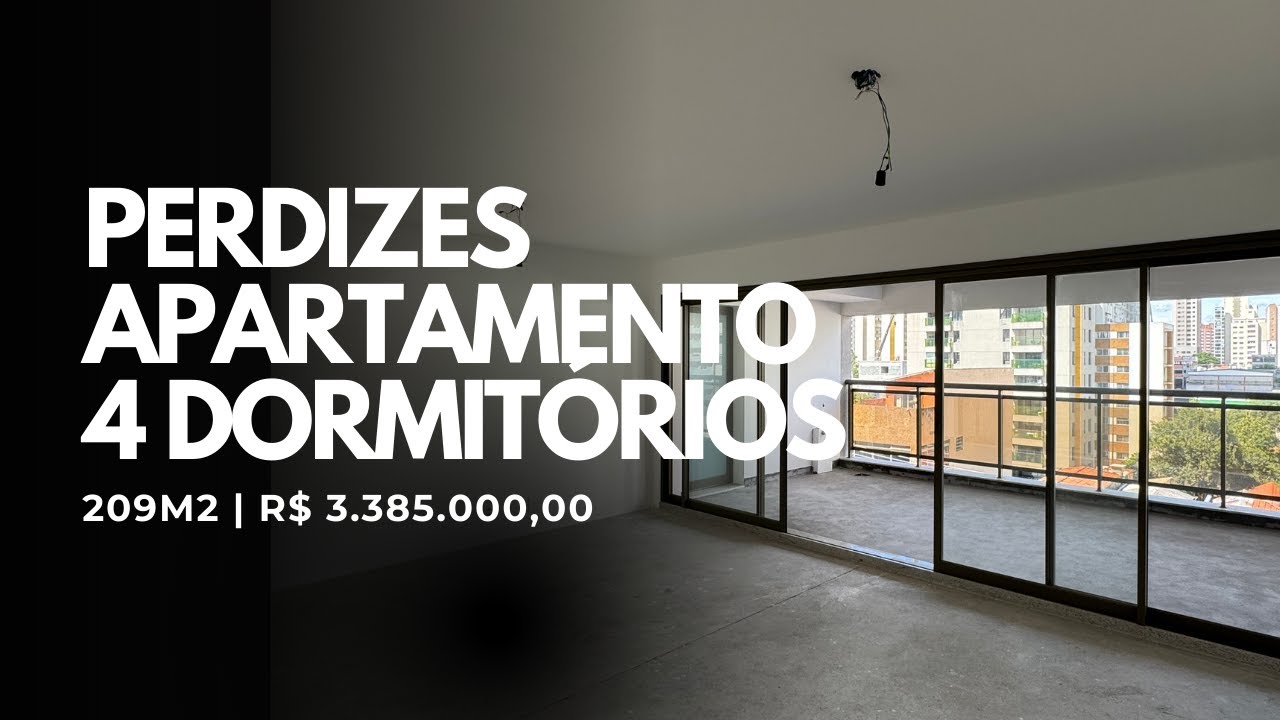 PERDIZES - Apartamento com área externa e duas suítes | 209m2 | 4 Quartos | 2Vg