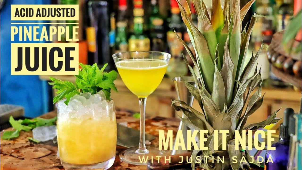 I added acid to my cocktails and this is what happened. PINEAPPLE MAI TAI AND DAIQUIRI
