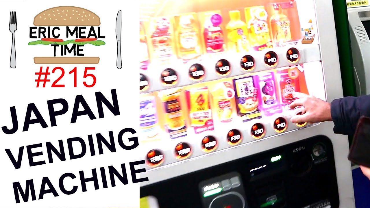 Hot Soups Vending Machines Japan - Eric Meal Time #215
