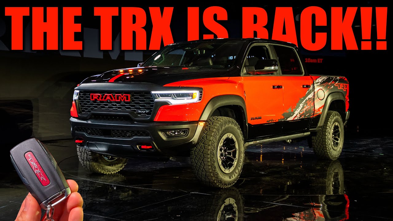 2027 RAM TRX Walkaround, Interior and Details! | 777 HP Hellcat RAM!!