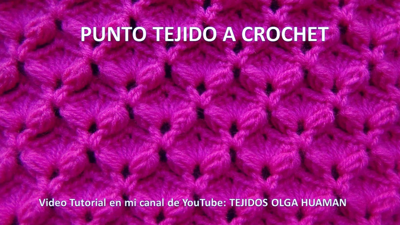 Punto tejido a crochet abanicos combinado con garbanzos en relieve para bufandas y cobijas para bebe