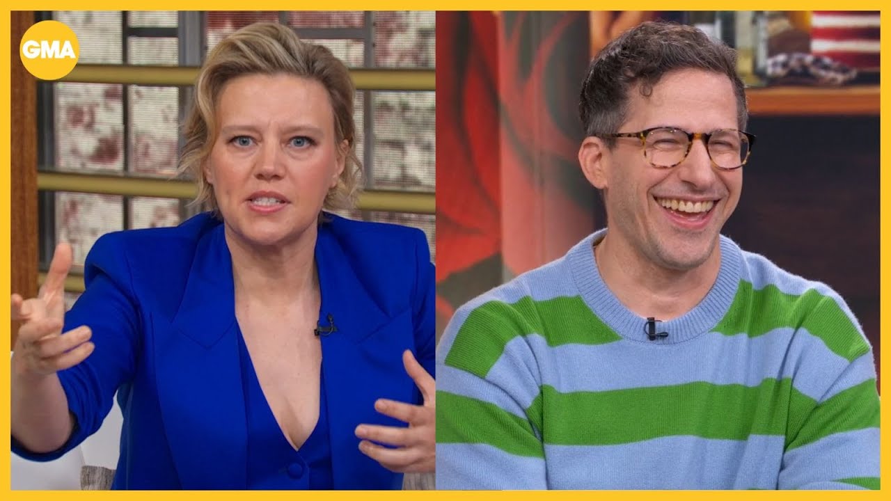 Kate McKinnon and Andy Samberg want you to feel the heat between them