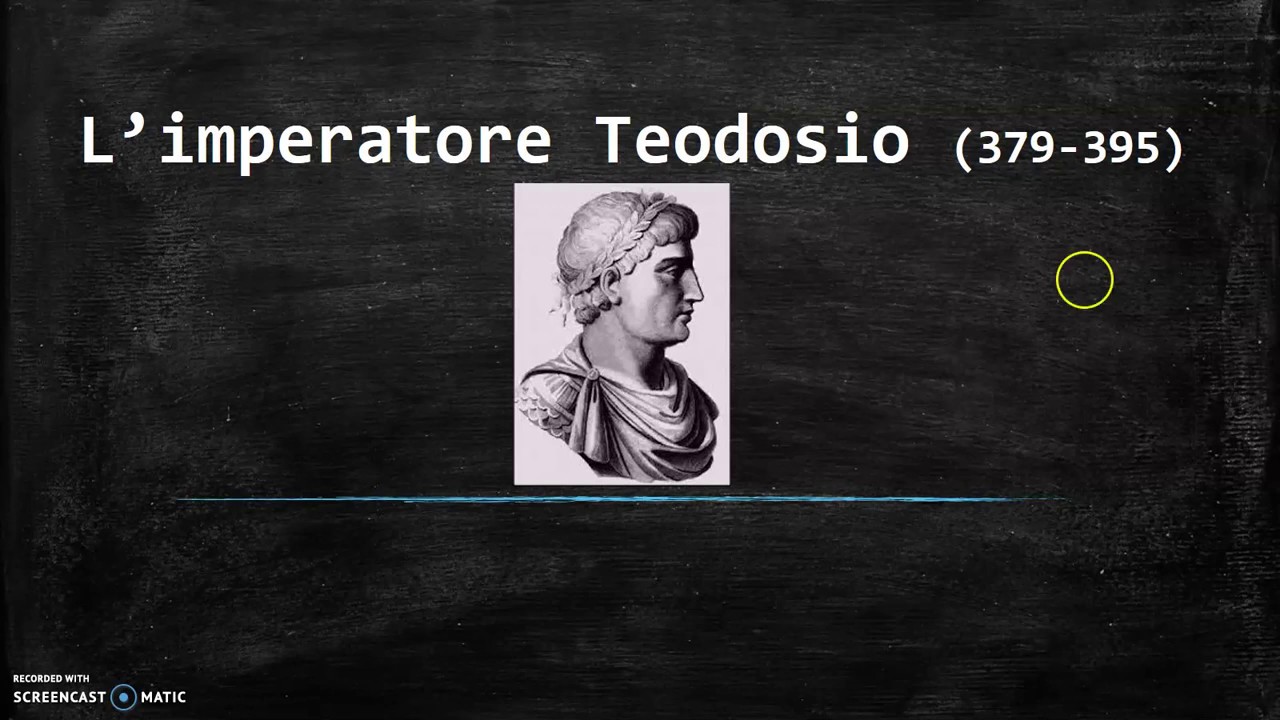 11 - L'imperatore Teodosio