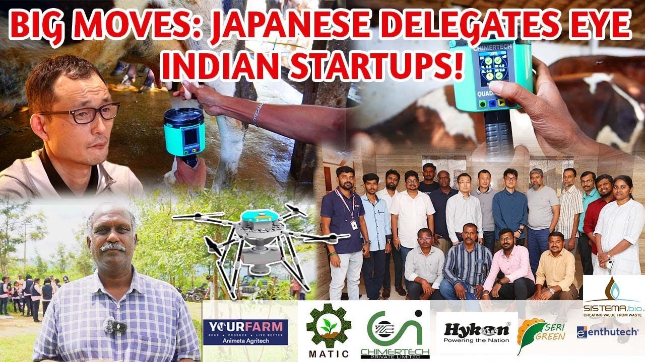 Agritech Indian Startups | Big Moves: Japanese Delegates Eye Indian Startups