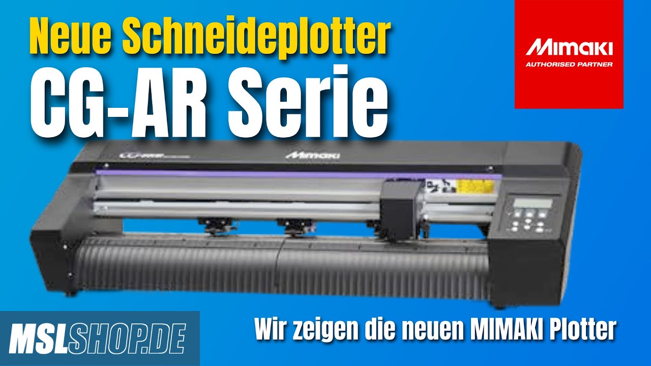 MIMAKIs neueste Schneideplotter - Die CG-AR Serie
