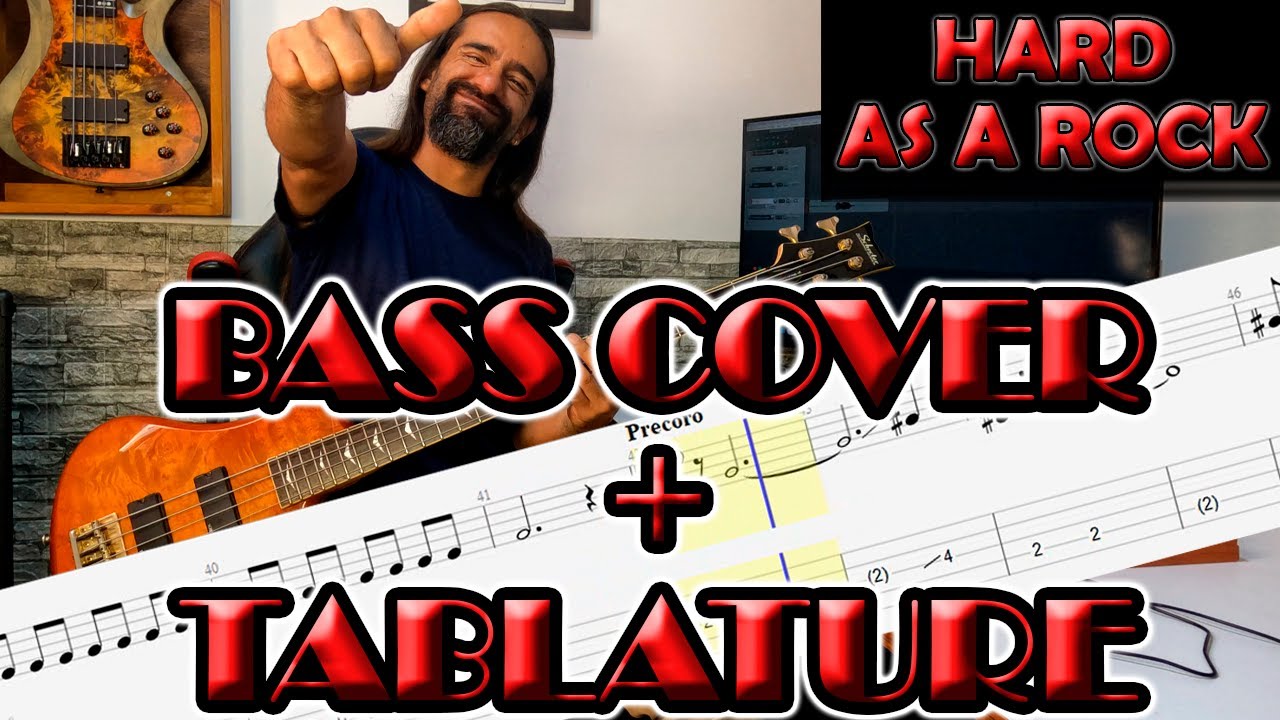 Hard as a Rock – AC/DC – Bass Cover + Tablature