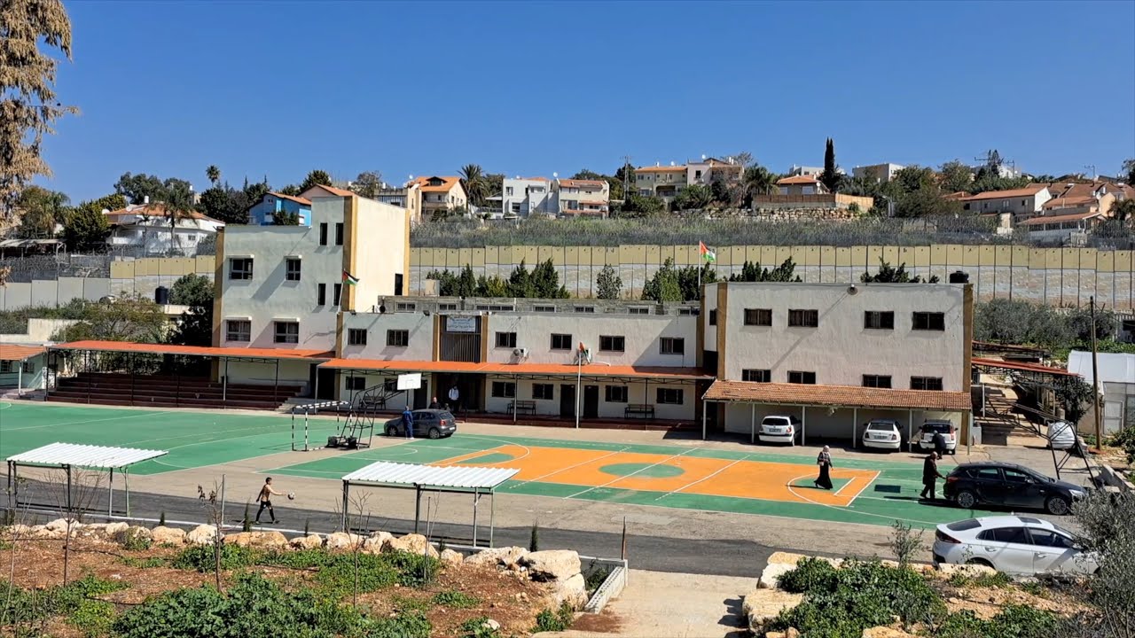Israeli settlers disrupting Palestinian high school for month and a half by playing loud music