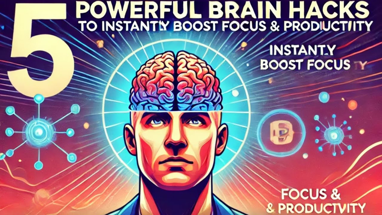 5 Powerful Brain Hacks to Instantly Boost Focus & Productivity (Backed by Science!)