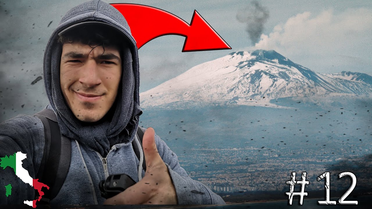 I climbed Europe's most ACTIVE volcano (extreme conditions) | Erasmus Vlog #12